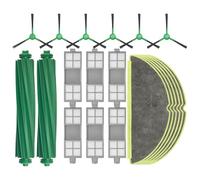 Compatibile con iRobot Roomba 205, kit di ricambio da 20 pezzi con filtri HEPA, spazzole principali, spazzole laterali, panni per mocio per Roomba 205 Compactor Combo
