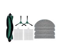 Compatibile con iRobot Roomba Combo Essential Y0110 Y0112 Y0140, Roomba Vac Essential Q0110 Q0120 Accessori Spazzola a rullo Filtro Mop Pads(Combination 2)