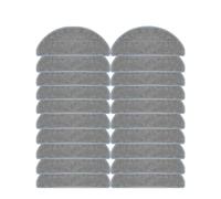 Compatibile con iRobot Roomba Combo Essential Y0110 Y0112 Y0140, Roomba Vac Essential Q0110 Q0120 Accessori Spazzola a rullo Filtro Mop Pads(20mops)