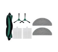 Compatibile con iRobot Roomba Combo Essential Y0110 Y0112 Y0140, Roomba Vac Essential Q0110 Q0120 Accessori Spazzola a rullo Filtro Mop Pads(Combination 1)