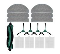 Compatibile con iRobot Roomba Combo Essential Y0110 Y0112 Y0140, Roomba Vac Essential Q0110 Q0120 Accessori Spazzola a rullo Filtro Mop Pads(Combination 3)