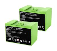 Compatibile Con IRobot Roomba I3 I4 I5 I6 I7 I8 J7 E5, Batteria Ricaricabile For Aspirapolvere Da 5000 MAh E 14,4 V(2Pcs 5000mAh)