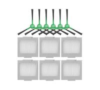 Compatibile con iRobot Roomba Max 705 Vac/Plus 504 Filtro HEPA lavabile e riutilizzabile Sacchetto for la polvere Spazzola principale laterale(WHITE)