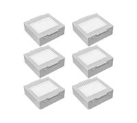 Compatibile con iRobot Roomba Max 705 Vac/Plus 504 Filtro HEPA lavabile e riutilizzabile Sacchetto for la polvere Spazzola principale laterale(Orange)