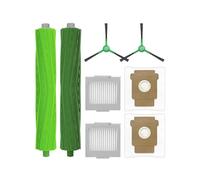 Compatibile con iRobot Roomba Max 705 Vac/Plus 504 Filtro HEPA lavabile e riutilizzabile Sacchetto for la polvere Spazzola principale laterale(Beige)