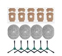 Compatibile con iRobot Roomba Plus 405 Combo / 505 Combo Robot Aspirapolvere Pezzi di Ricambio Spazzole Laterali Principali Panni for Mocio Filtri Sacchetti for la Polvere Accessori(Green)