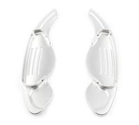 Compatibile Con Jaguar F-Type X152 2013 2014 2015 2016 2017 1 Paio Di Estensioni Per Le Leve Del Cambio Al Volante Dell'auto Accessori Interni(Black)