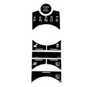 Compatibile Con Jaguar Per XF 2012 2013 2014 2015 Adesivi Per Pulsante Di Avviamento Nero Accessori Per Auto Adesivi per pulsanti interni