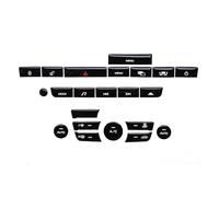 Compatibile Con Jaguar per XJ XJL X351 2010-2015 Interruttore Di Climatizzazione Pulsante Adesivo Interno Interni automobilistici(Climate Type A)