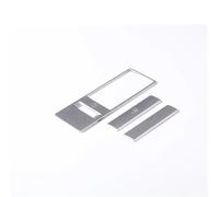 Compatibile con Jaguar XF XJ 2009 2010 2011 2012 2013 2014 2015 Adesivo per interruttore portellone posteriore interno in acciaio per interni auto Overlay pulsanti auto