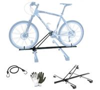 COMPATIBILE CON JEEP COMPASS PORTABICI DA TETTO AUTO PORTABICICLETTA PER BARRE PORTATUTTO AUTO CARICO MASSIMO 15KG MATERIALE ACCIAIO PORTA BICI PER 1 SOLA BICICLETTA