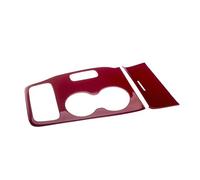 Compatibile Con Jeep Per Grand Per Cherokee 2014 2015 Pannello Porta Bicchiere Leva Cambio Auto Copertura Rifinitura Decorativa Adesivi Interior del coche(Red)
