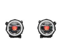 Compatibile Con Jeep Per Wrangler 2018 2019 2020 2021 2022 2023 2024 Aggiornamento Gruppo Ottico Lenti Luci Hellcat A Sette Colori 1 Paio Illuminazione