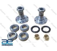 Compatibile con Jeep & Willys set anteriore di cuscinetto mozzo mandrino e gu...