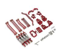 Compatibile Con JJRC C8801 C8809 AX-8560 1/18 RC Auto Parti Upgrade Set Parti Vulnerabili Metallo RC Parti Auto(Red)