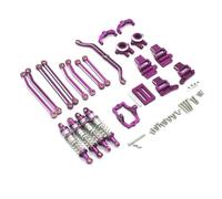 Compatibile Con JJRC C8801 C8809 AX-8560 1/18 RC Auto Parti Upgrade Set Parti Vulnerabili Metallo RC Parti Auto(Purple)