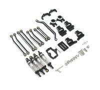 Compatibile Con JJRC C8801 C8809 AX-8560 1/18 RC Auto Parti Upgrade Set Parti Vulnerabili Metallo RC Parti Auto(Black)