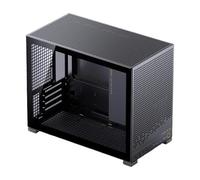 Compatibile con Jonsbo - Custodia Mini PC D32 STD/PRO, supporto MINI-ITX/MATX, alimentatore ATX/SFX, chassis desktop da ufficio con raffreddamento ad acqua 240(D32 PRO Black)