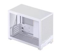 Compatibile con Jonsbo - Custodia Mini PC D32 STD/PRO, supporto MINI-ITX/MATX, alimentatore ATX/SFX, chassis desktop da ufficio con raffreddamento ad acqua 240(D32 PRO White)
