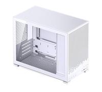 Compatibile con Jonsbo - Custodia Mini PC D32 STD/PRO, supporto MINI-ITX/MATX, alimentatore ATX/SFX, chassis desktop da ufficio con raffreddamento ad acqua 240(D32 STD White)