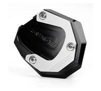 Compatibile con K1600B K1600GT K1600 GTL 2017-2023 CNC Motorcycle Cavalletto Estensione Piede Cavalletto Laterale Ingrandisci Pad(Silver-K1600GTL)