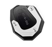 Compatibile con K1600B K1600GT K1600 GTL 2017-2023 CNC Motorcycle Cavalletto Estensione Piede Cavalletto Laterale Ingrandisci Pad(Silver-K1600B)