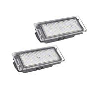 Compatibile con Kadjar per Trafic 3 X84 2015-2020 per Laguna 3 2007-2015 2 Pezzi Luce Targa Auto 8200480127 265108474R