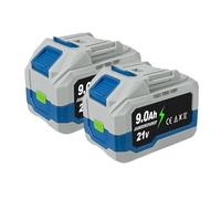 Compatibile con Kamolee, batteria ricaricabile agli ioni di litio per elettroutensili con 2 celle 21V 9000mAh