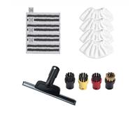 Compatibile Con Karcher Easyfix SC2 SC3 SC4 SC5 Mop Panno Ricambi E Spazzola Rotonda For Ugello For Finestre, Spazzola For La Pulizia Dell'Ugello Dell'Irrigatore(Set I 13pcs)