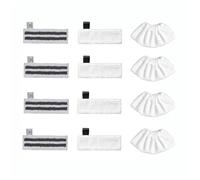 Compatibile Con Karcher Easyfix SC2 SC3 SC4 SC5 Mop Panno Ricambi E Spazzola Rotonda For Ugello For Finestre, Spazzola For La Pulizia Dell'Ugello Dell'Irrigatore(Set D 12pcs)