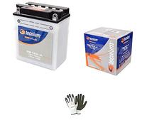 COMPATIBILE CON KAWASAKI 600 GPZ R 1987 BATTERIA GIA' PRONTA ALL'USO TECNIUM JIS YB12A-A BATTERIE 12 AMPERE 12 VOLT SPECIFICA MOTO SCOOTER 134X80X160MM