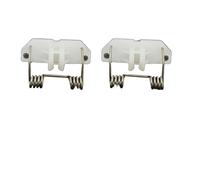 Compatibile Con Kemei, KM-2296, Parti Di Ricambio For Tagliacapelli, Componenti In Plastica A Molla, Riparazione E Sostituzione(Plastic parts x2)