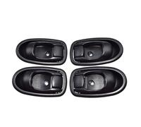 Compatibile Con Kia Per Spectra 5 2001 2002 2003 2004 Maniglia Sinistra Destra 4 Pezzi OEM: 8261029002LG 8261029003LT(Black 4PCS)
