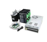 Compatibile con kit CNC a 3 e 4 assi Nema 23 2.2N 82mm Driver motore passo-passo TB6600 DM542 DM556 Controller Mach3 USB LPT + alimentatore da 350W 36V(3Sets With DB25 Card,DM542 Driver)
