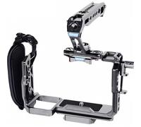 Compatibile con kit gabbia for fotocamera completo con maniglia superiore for Sony FX3 e FX30, accesso illimitato(W Top Handle-G)