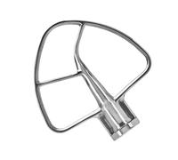 Compatibile con KitchenAid, frusta piatta da 4,5-5 QT | Frusta piatta in acciaio inossidabile, miscelazione for pasticceria, adatta a testa inclinabile da 4,5-5 QT