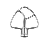 Compatibile con KitchenAid, frusta piatta M08K 日语 | Frusta piatta, for mixer con testa inclinabile 4,5-5QT, cottura al forno, acciaio inossidabile