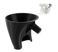 Compatibile con KitchenAid, imbuto for farina in plastica da 5 litri con design facile da versare for miscelatore con testa inclinabile