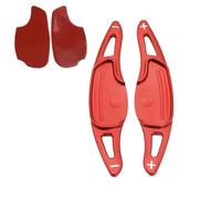 Compatibile con Kona SX2 2024 2025 N-line EV Electric HEV Hybrid Car Steering Wheel Paddle Shift DSG Extension Stickers Gear Styling(Red)