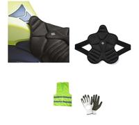 COMPATIBILE CON KTM 390 DUKE ABS COPRISELLA TUCANO URBANO 326-N2 COOL FRESH CUSCINO PER SELLA MOTO PROTEGGI SELLE IN RETE AERO 3D SPESSORE 2CM NERO 42X42CM