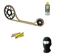 COMPATIBILE CON KTM Duke 4T 125 2013 13 KIT TRASMISSIONE PER MOTO CATENA DID 520VX3 LUN 112 MAGLIE,CORONA IN ACCIAIO P520-Z45,PIGNONE P520-Z14 SPECIFICO PER LA TUA MOTO