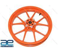 Compatibile Con KTM RC 390 Moto Da Corsa Cerchio Anteriore Arancione 2017 - 2019