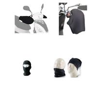 COMPATIBILE CON KYMCO DINK 200 CLASSIC COPRIMANOPOLE PARAFREDDO IN NEOPRENE IMPERMEABILE COPRIMANO SALVAMANI UNIVERSALI PER MANOPOLE MANUBRI MOTO SCOOTER FACILE MONTARE