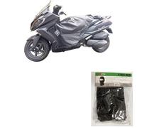 COMPATIBILE CON KYMCO DOWNTOWN 350i ABS dal 2015 in poi COPRIGAMBE TERMOSCUD TUCANO URBANO R178-X SPECIFICO PER SCOOTER COPERTA TERMICA IMPERMEABILE INTERNO IN ECOPELLICCIA ESTERNO IN NYLON