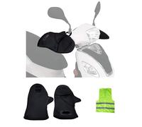 COMPATIBILE CON KYMCO PEOPLE S 200 COPRIMANOPOLE COPRIMANI IN NEOPRENE IMPERMEABILE PER MANOPOLE DA MANUBRIO MOTO SCOOTER FACILE MONTAGGIO