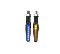 Compatibile Con KYMCO Per Downtown 300i 350i 200i 200 300 500 10mm Indicatori Di Direzione Indicatori Di Luce Che Scorre Coda Lampeggiante Direzionale(B)