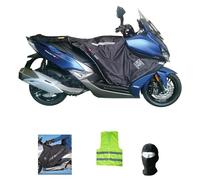 COMPATIBILE CON KYMCO XCITING S 400 per anno 2020 COPRIGAMBE R192-X TERMOSCUDO TUCANO URBANO COPERTA TERMICA IMPERMEABILE INTERNO IN ECO PELLICCIA SPECIFICO PER SCOOTER