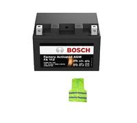 COMPATIBILE CON KYMCO Xciting S E5 400 per anno 2021 al 2022 BATTERIA GEL BOSCH FA1130 YTZ14S-BS SIGILLATA SPEDITA CARICA PER L'USO BATTERIE SLA 11AH AMPERE 12 VOLT 150X88X110MM