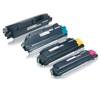 Compatibile Con Kyocera TK5140 Include 4x Cartuccia Di Toner ECOSYS M 6530 CDN
