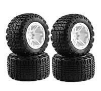 Compatibile Con Kyosho 1/16 1/12 1/14 4 Pezzi Ruote Per Auto Telecomandate, Pneumatici In Gomma Per Auto Cingolate, Parti Di Aggiornamento Per Pneumatici Da 105 * 50 * 63 Mm RC Ruote Gomma